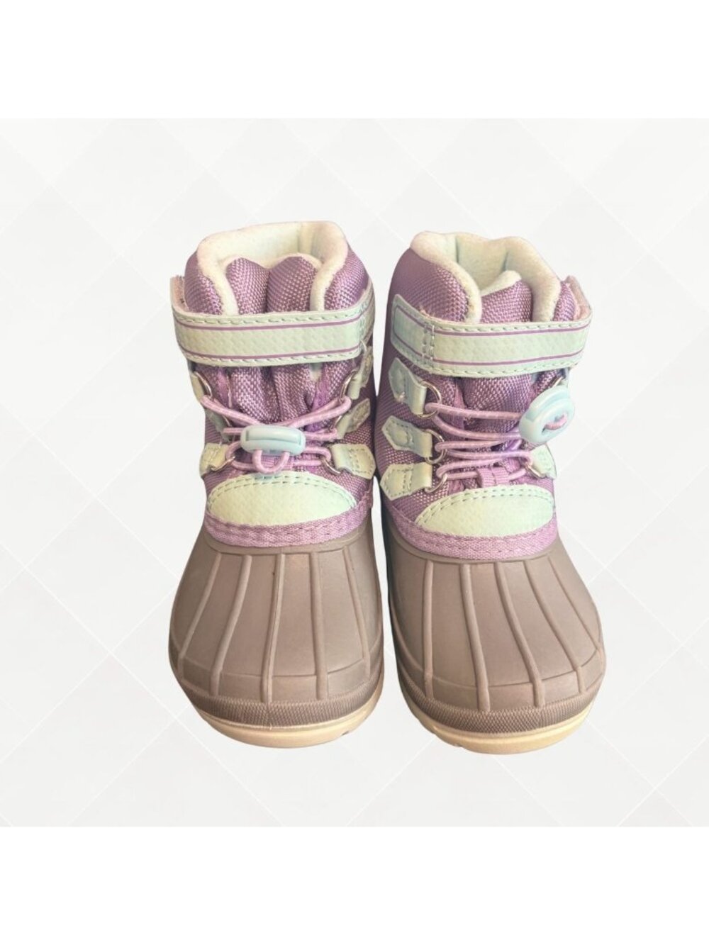 Wonder Nation Snow Boots • Girls 7 • NWOT • Purple Teal • KSH-100006